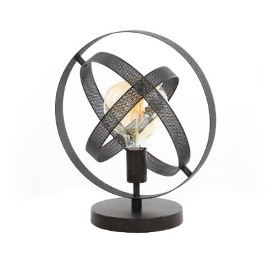 zwarte design tafellamp Ruvo afbeelding 1