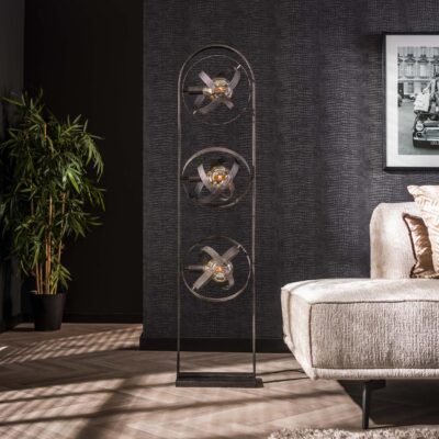 zwarte vloerlamp Ruvo afbeelding 3