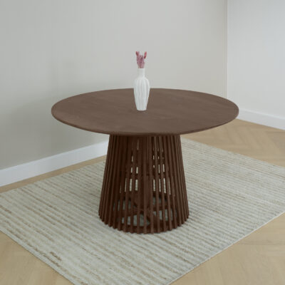 Lewis & Loft ronde eettafel Levi, eettafel rond 120 cm, ronde eettafel Levi, Eettafel Levi, ronde eettafel, mangohout eettafel, eettafel rond, tafel, eettafel,