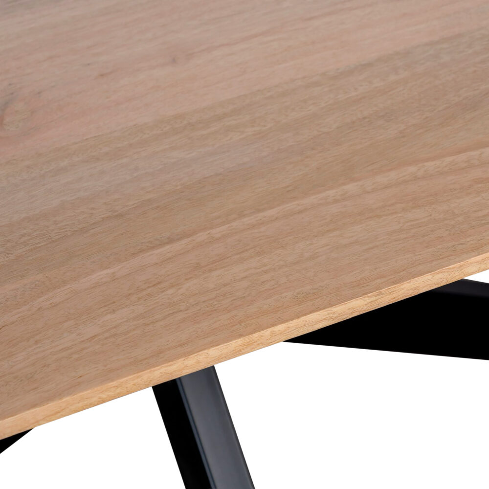 eettafel hout, rechthoekige tafel, Eettafel, houten eettafel, tafel, eettafel rechthoekig, mangohouten eettafel,