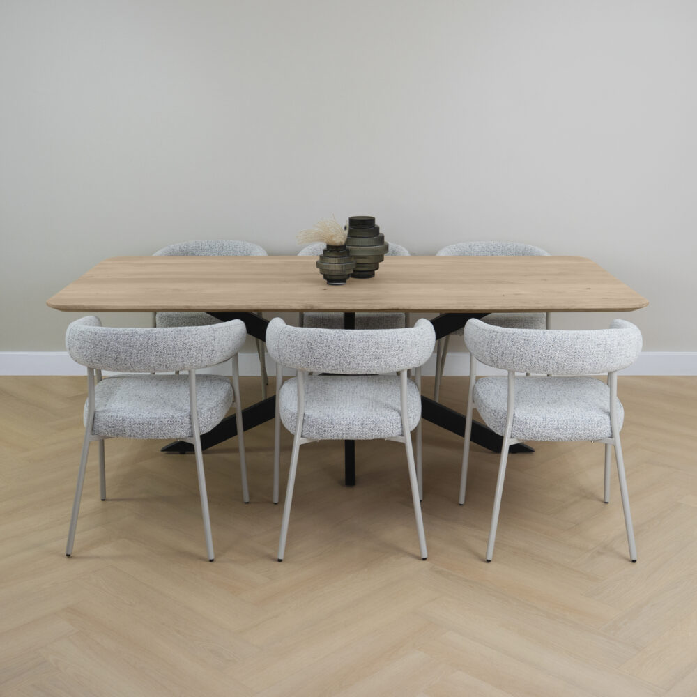 eettafel hout, rechthoekige tafel, Eettafel, houten eettafel, tafel, eettafel rechthoekig, mangohouten eettafel,