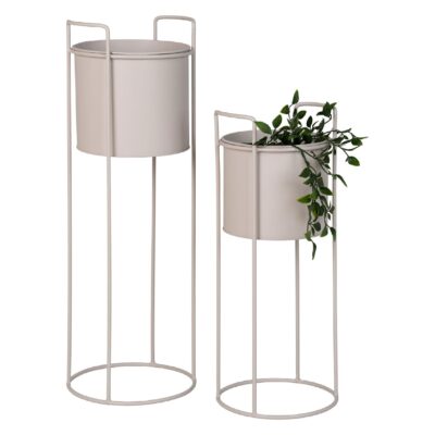 plantenstandaard set van 2 sand afbeelding 4