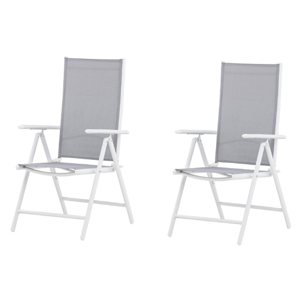 Nest of Nora verstelbare inklapbare tuinstoelen set van 2 afbeelding 1