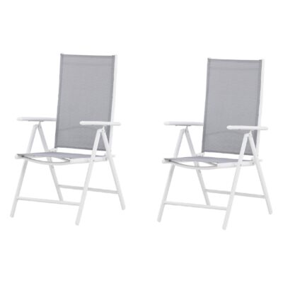 Nest of Nora verstelbare inklapbare tuinstoelen set van 2 afbeelding 1