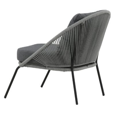 grijze loungestoel voor buiten afbeelding 5