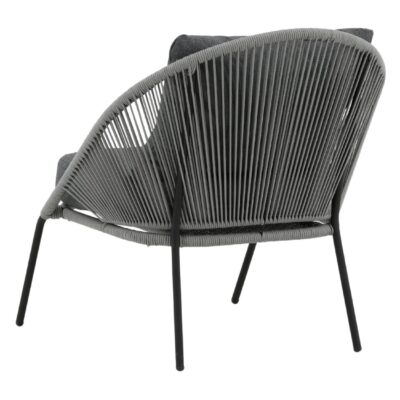 grijze loungestoel voor buiten afbeelding 6