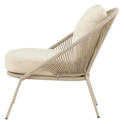 beige loungestoel voor buiten afbeelding 4