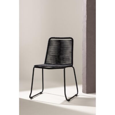 Nest of Nora stapelbare zwarte tuinstoelen afbeelding 9