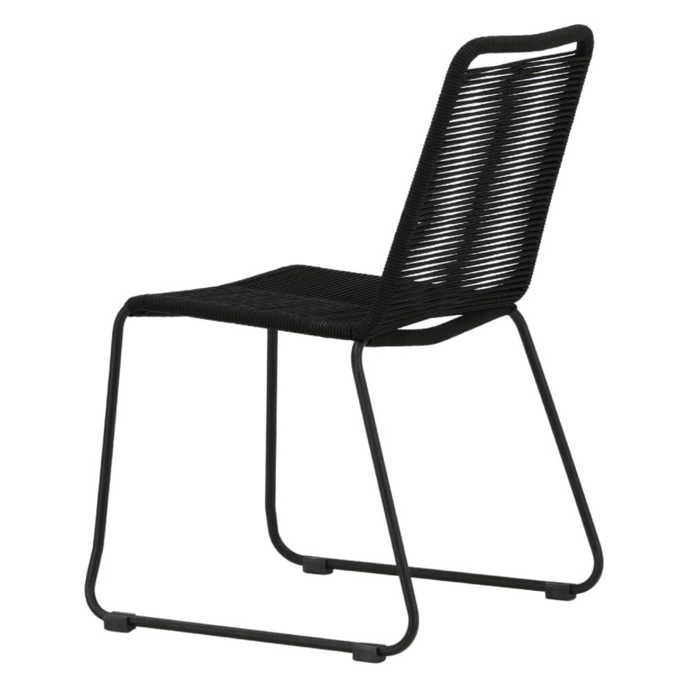 Nest of Nora stapelbare zwarte tuinstoelen afbeelding 6