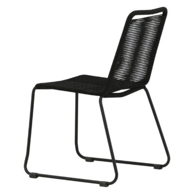 Nest of Nora stapelbare zwarte tuinstoelen afbeelding 6