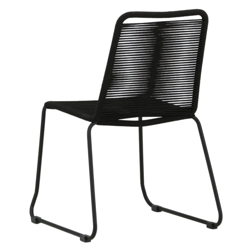 Nest of Nora stapelbare zwarte tuinstoelen afbeelding 7