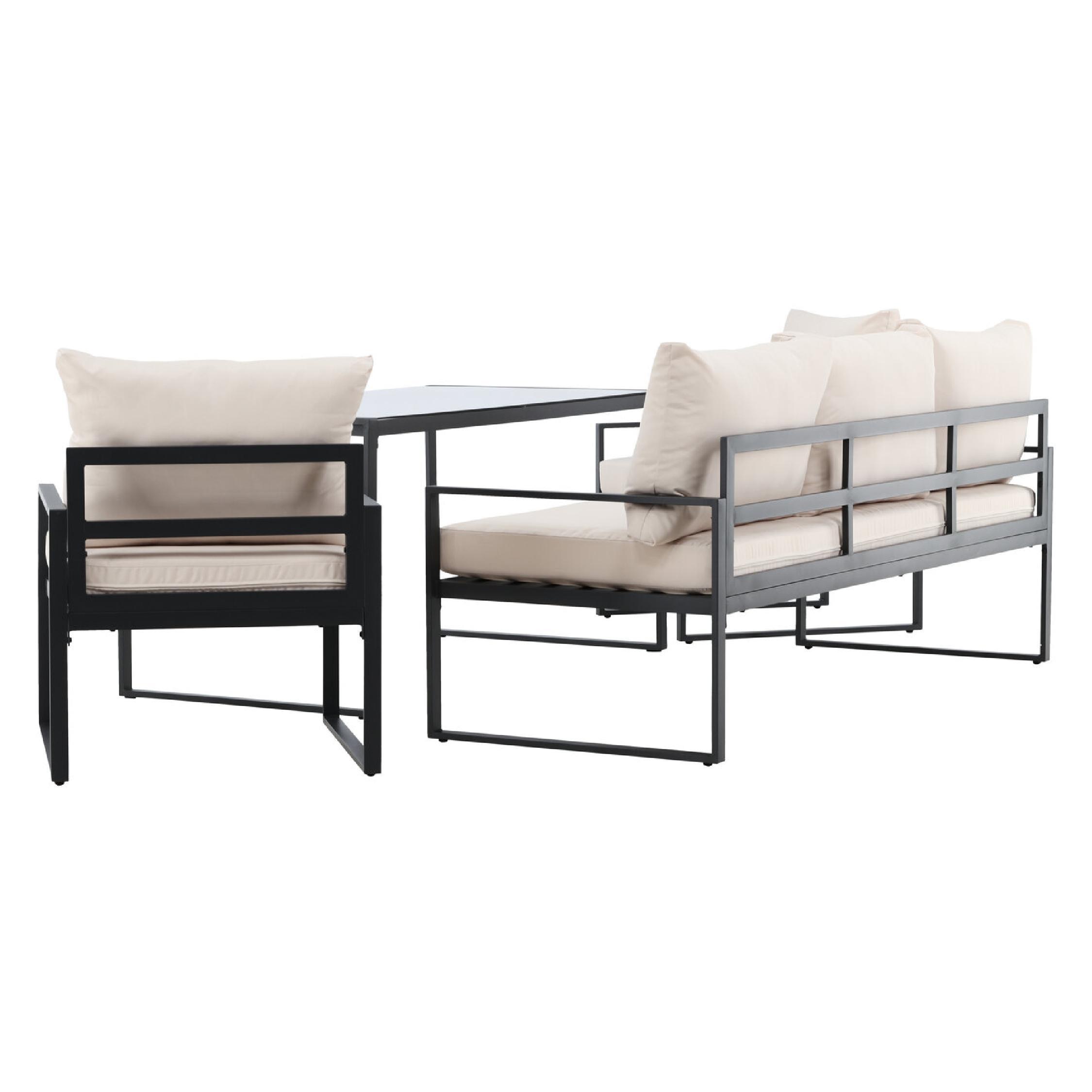 Kyra loungeset tuin 4-delig afbeelding 5