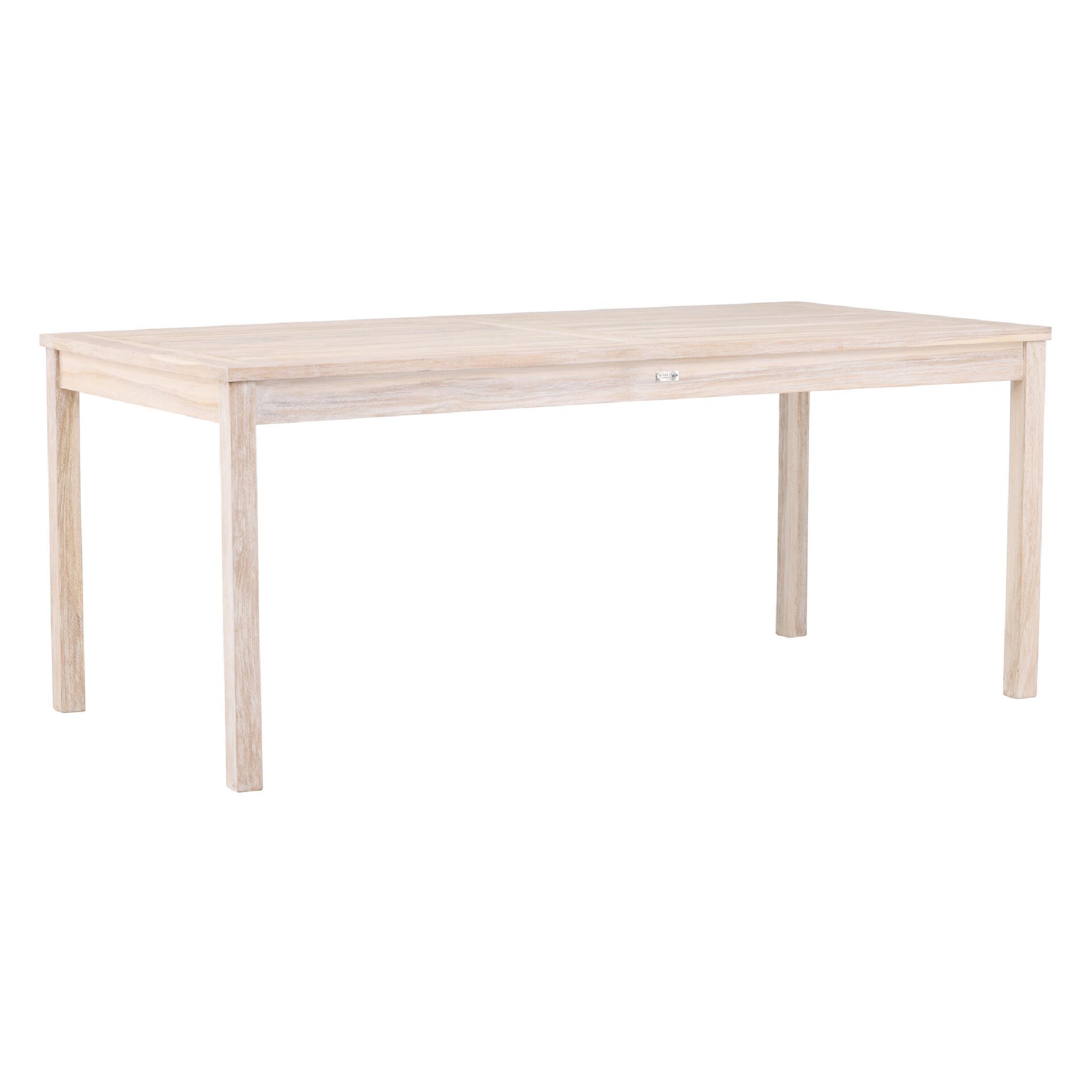 teakhouten eettafel whitewash 180x90 afbeelding 3