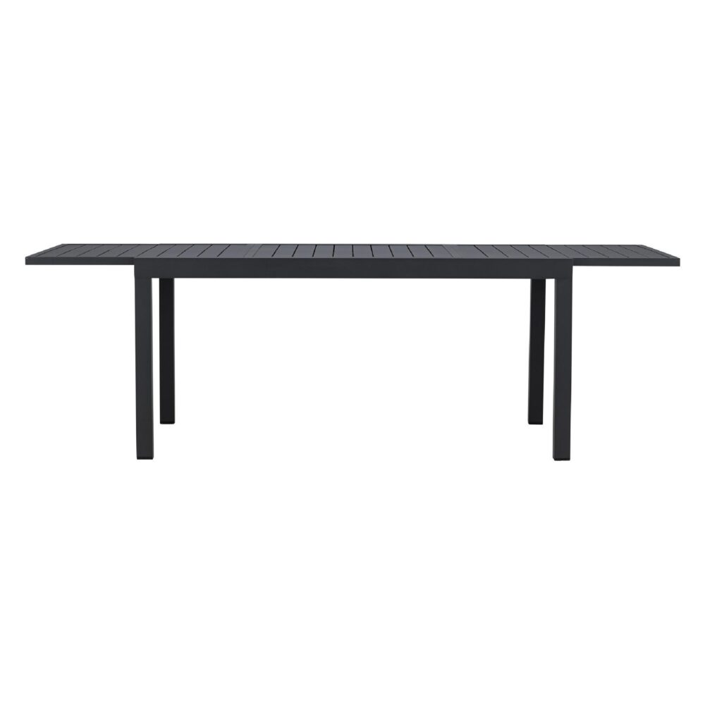 uitschuifbare aluminium tuintafel Mara zwart afbeelding 8