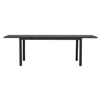 uitschuifbare aluminium tuintafel Mara zwart afbeelding 8