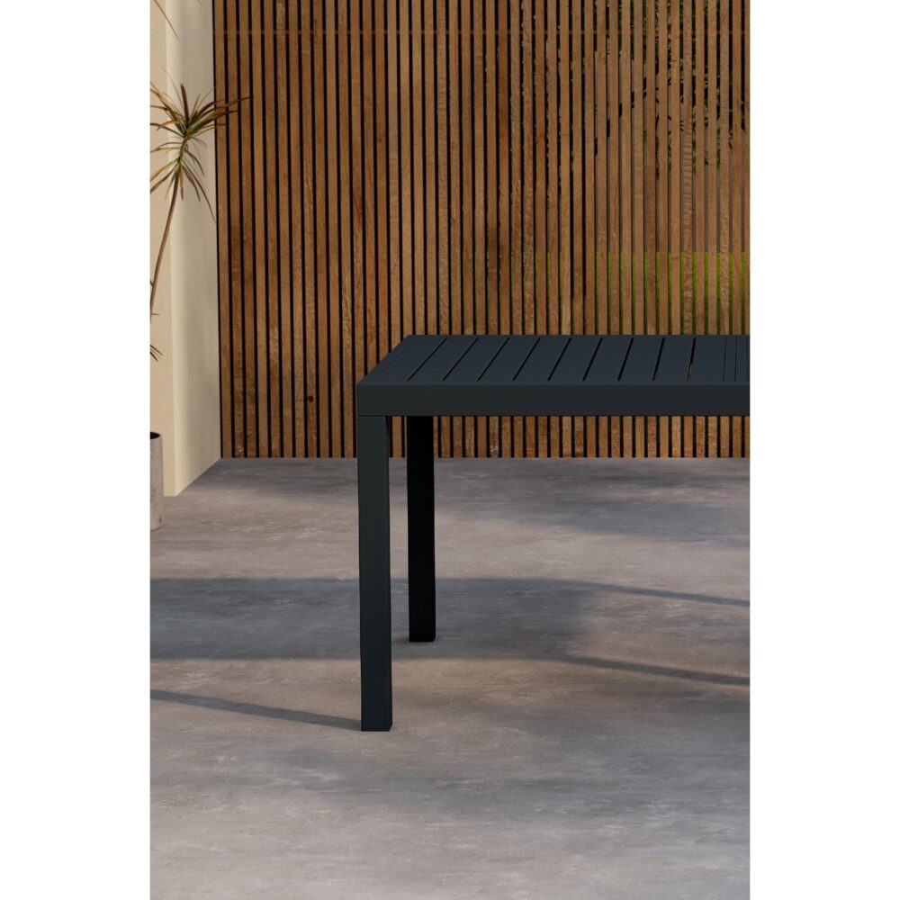 uitschuifbare aluminium tuintafel Mara zwart afbeelding 13