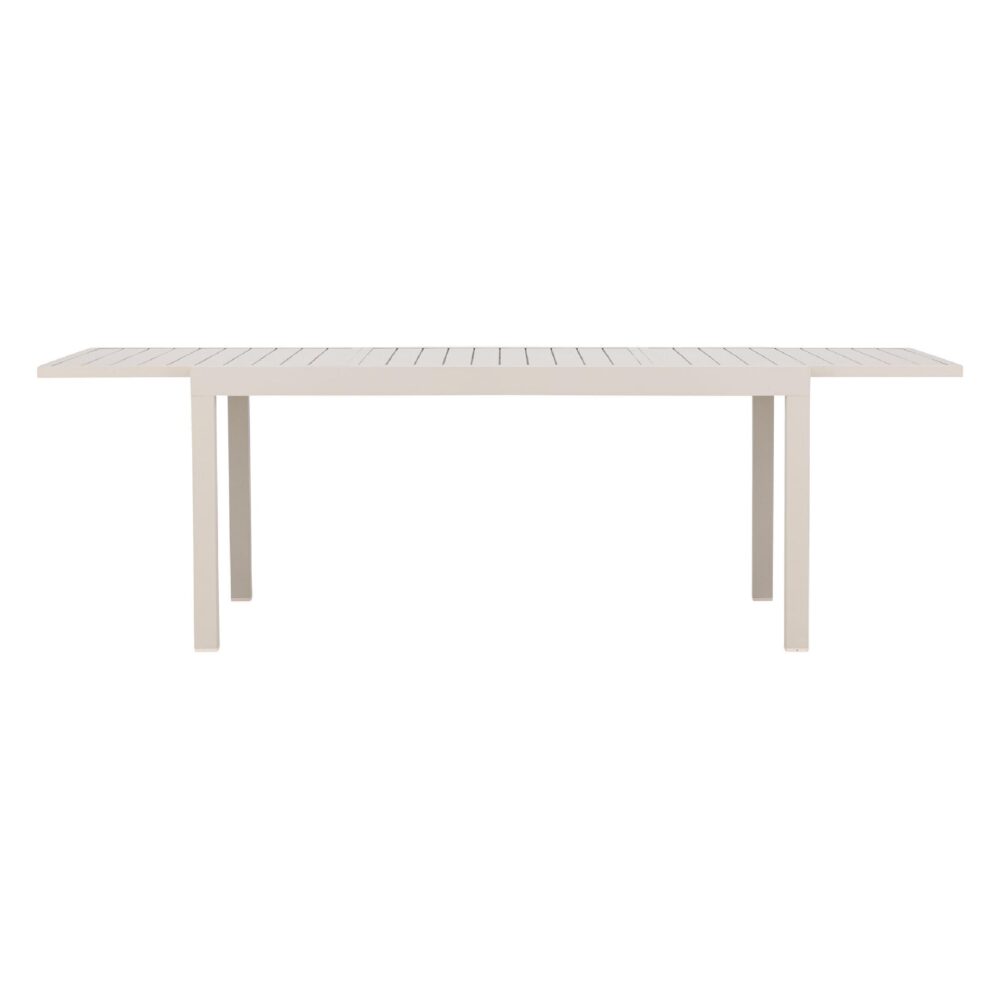 uitschuifbare aluminium tuintafel Mara beige afbeelding 6