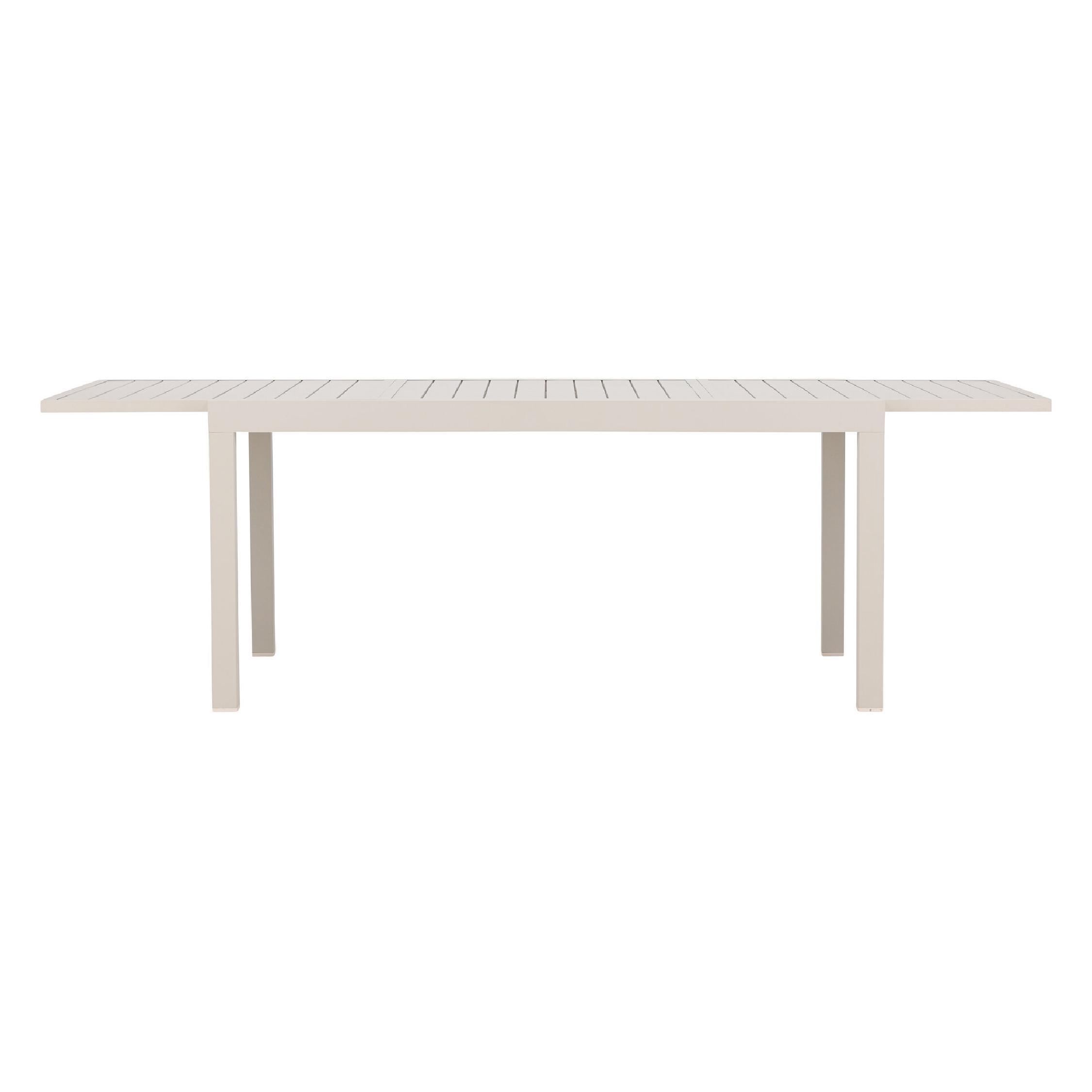 uitschuifbare aluminium tuintafel Mara beige afbeelding 6