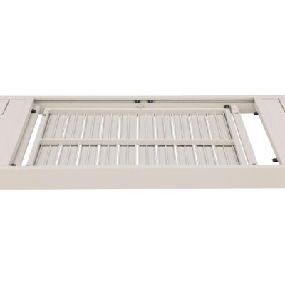 uitschuifbare aluminium tuintafel Mara beige afbeelding 7