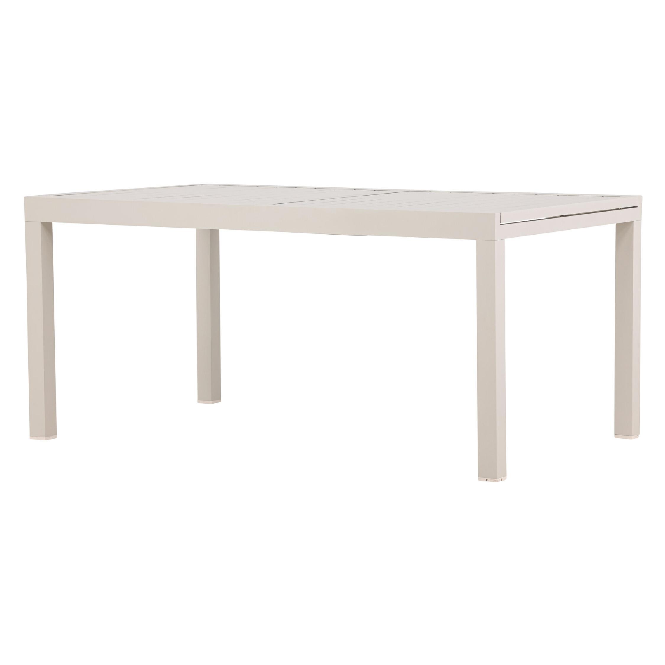 uitschuifbare aluminium tuintafel Mara beige afbeelding 2