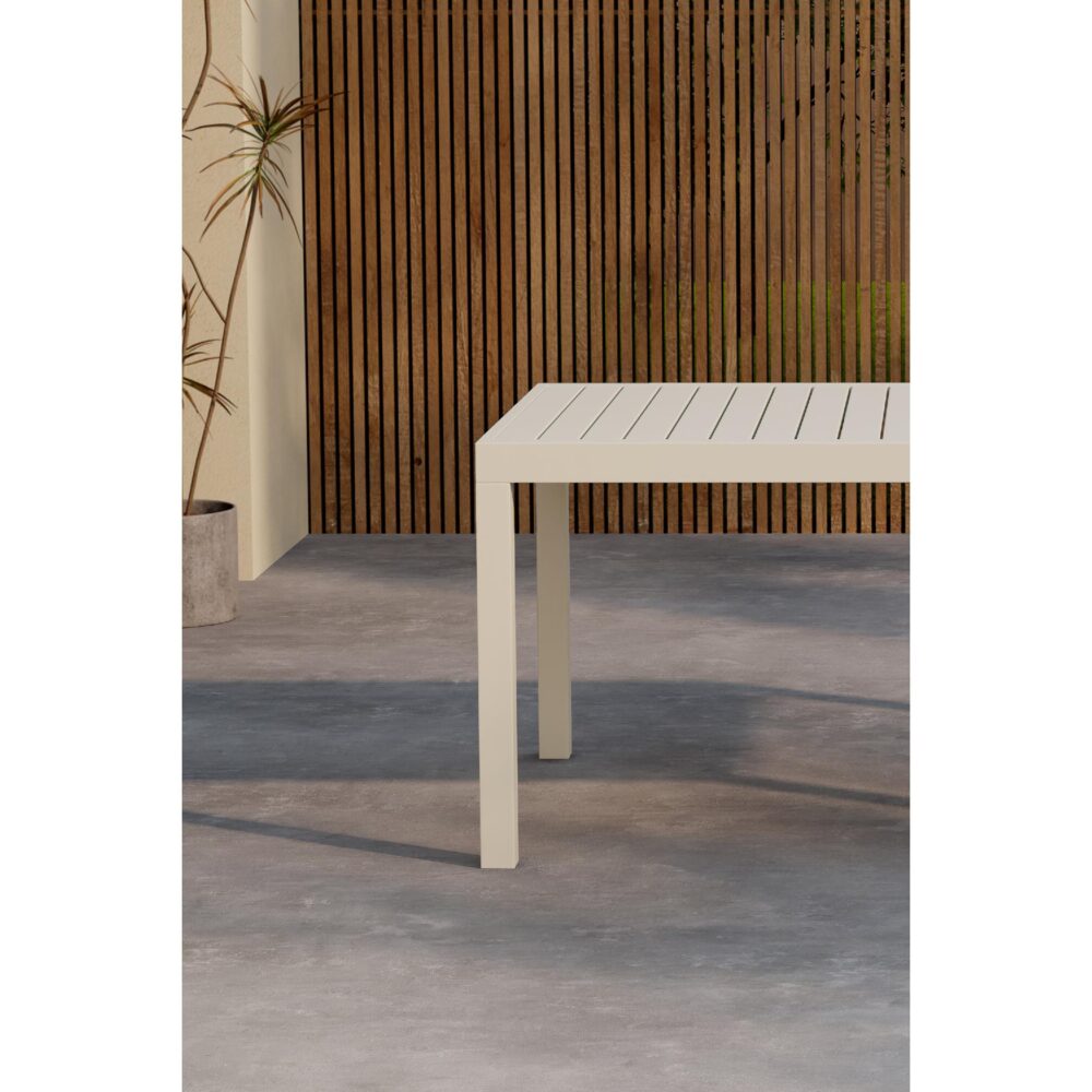uitschuifbare aluminium tuintafel Mara beige afbeelding 11