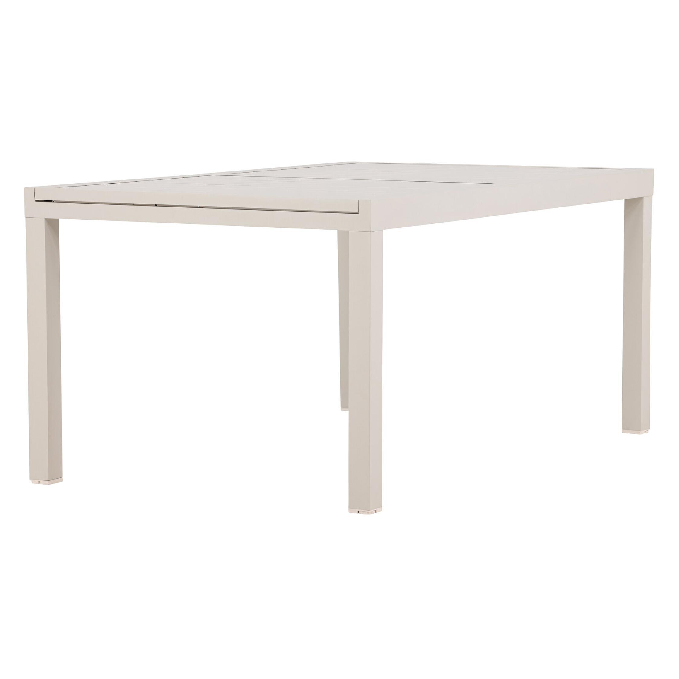 uitschuifbare aluminium tuintafel Mara beige afbeelding 5