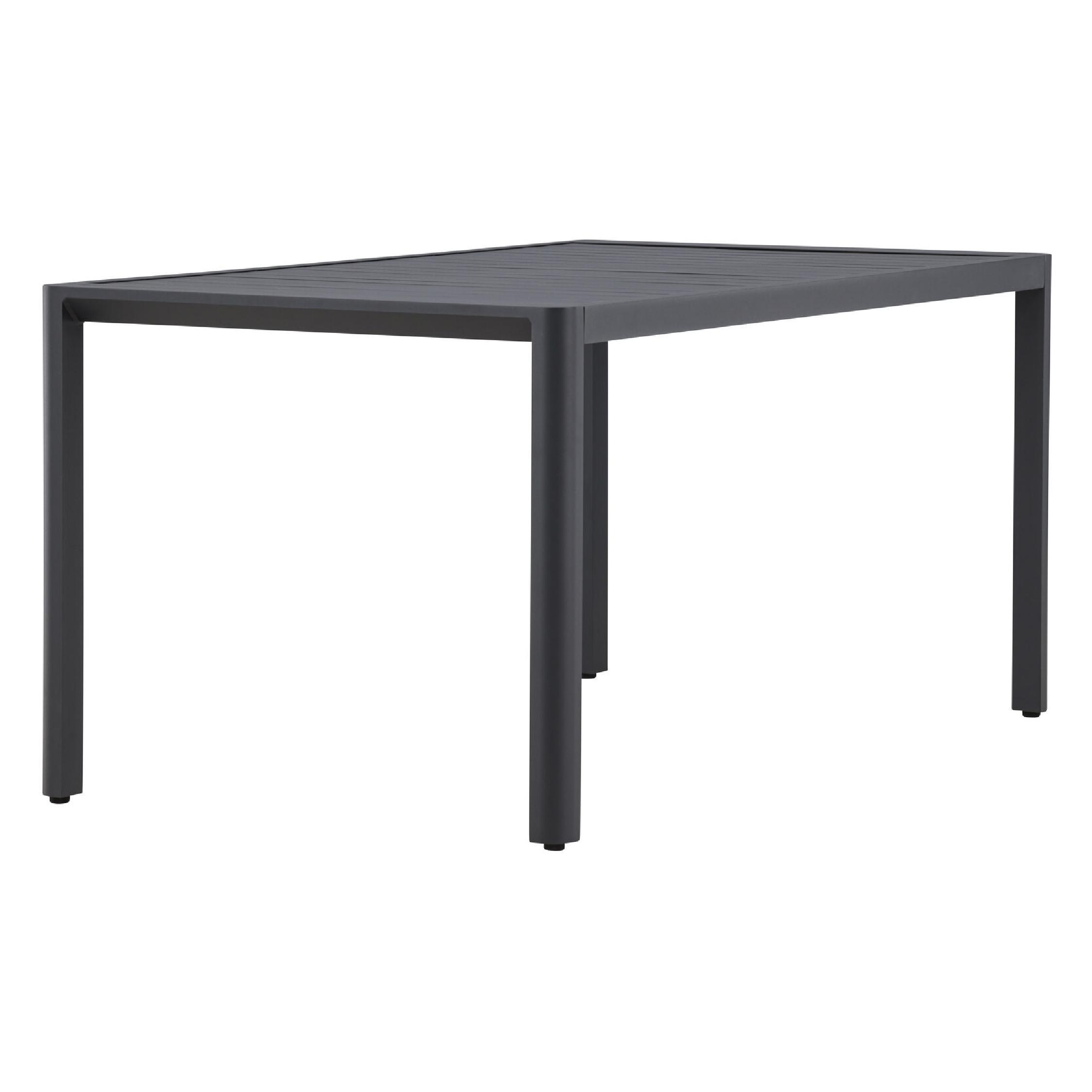 aluminium tuintafel Liva zwart 150x90 afbeelding 5