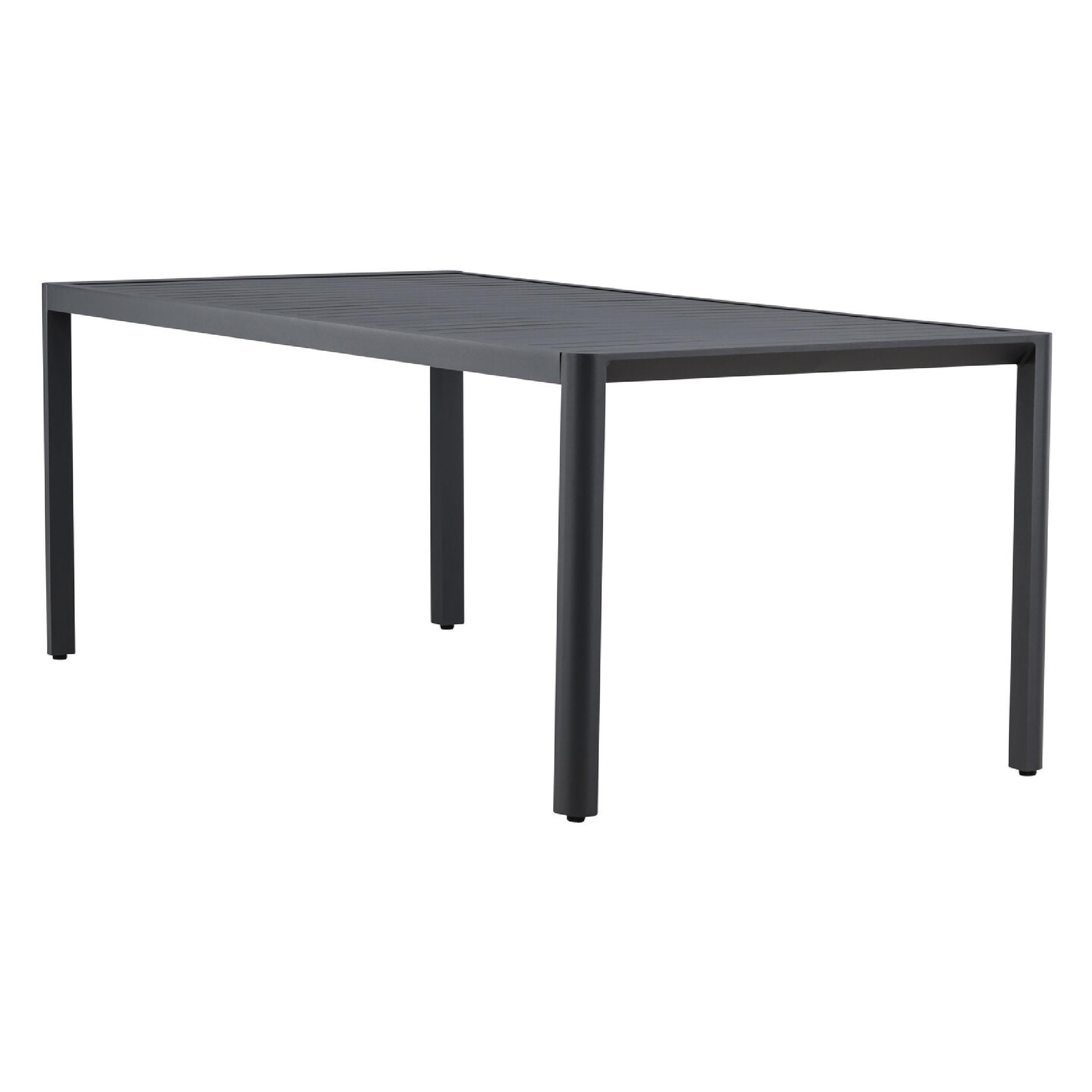 aluminium tuintafel Liva 200x90 zwart afbeelding 3