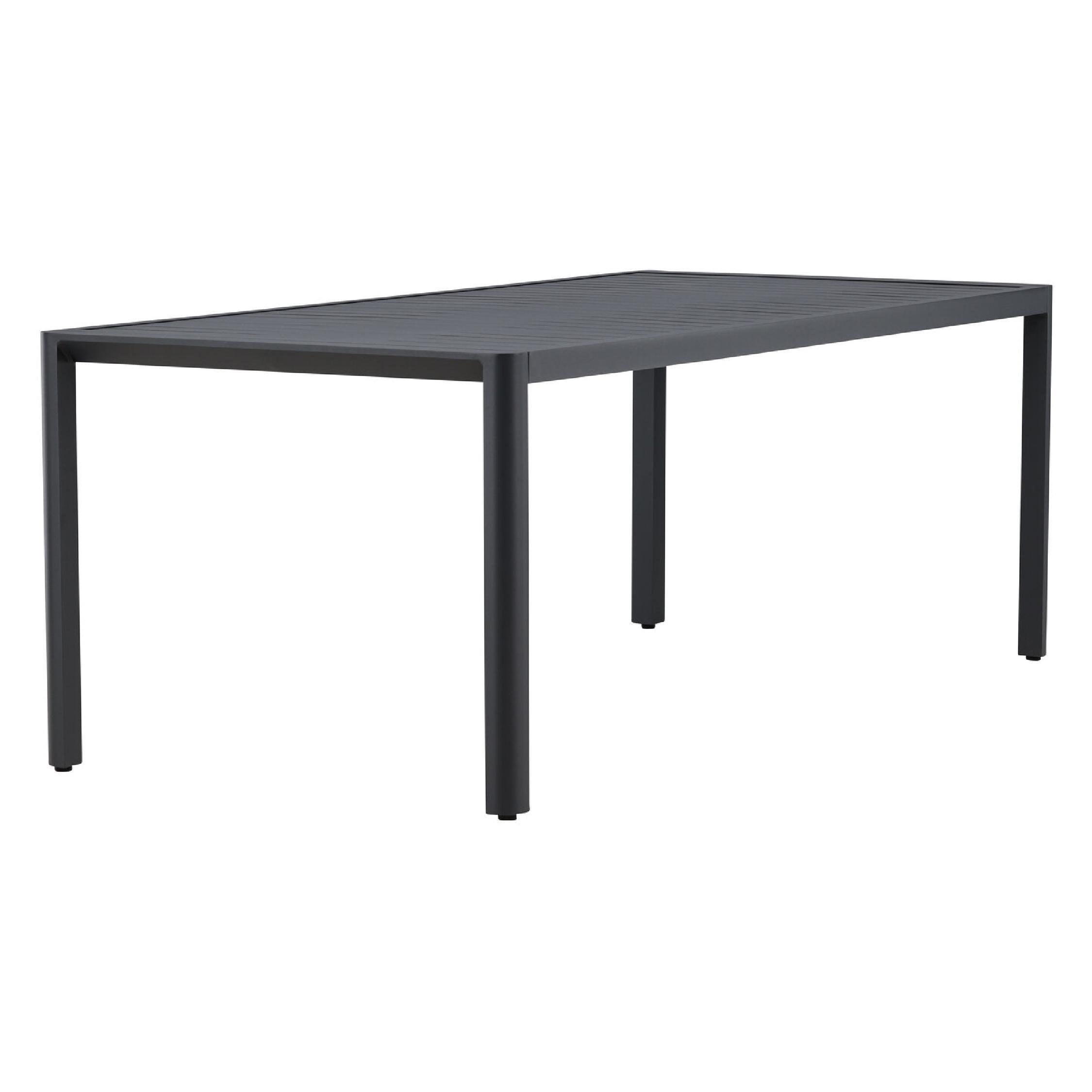 aluminium tuintafel Liva 200x90 zwart afbeelding 5