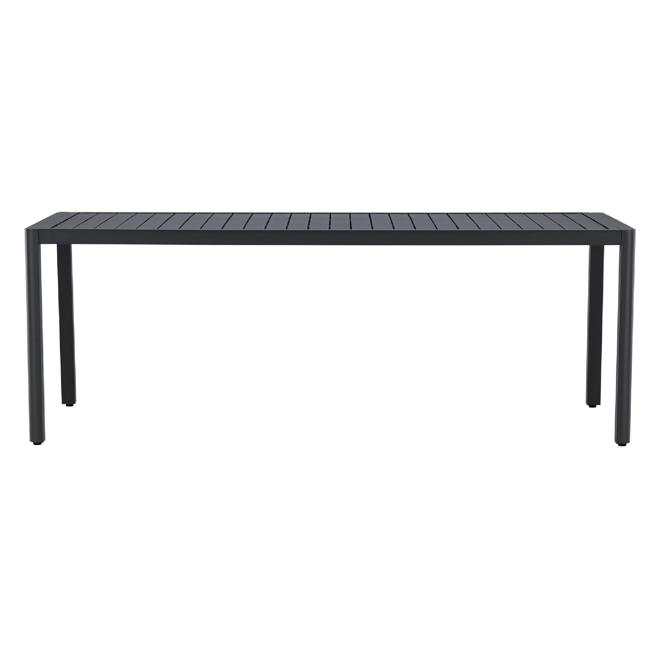 aluminium tuintafel Liva 200x90 zwart afbeelding 7