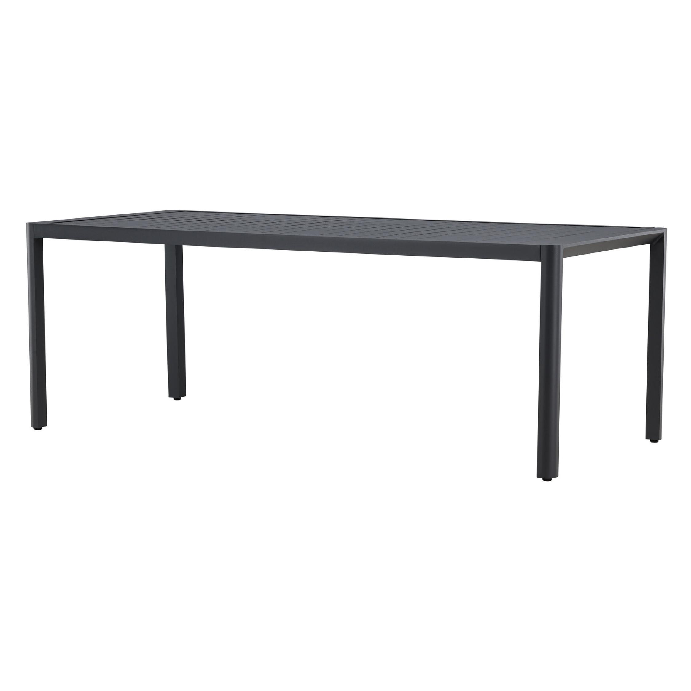 aluminium tuintafel Liva 200x90 zwart afbeelding 8