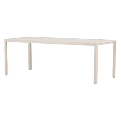 aluminium tuintafel Liva 200x90 beige afbeelding 2