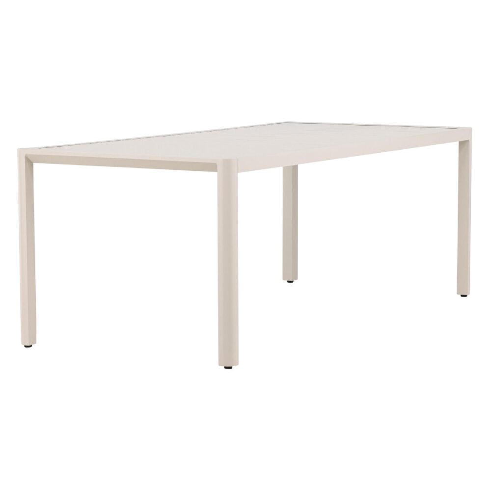 aluminium tuintafel Liva 200x90 beige afbeelding 5