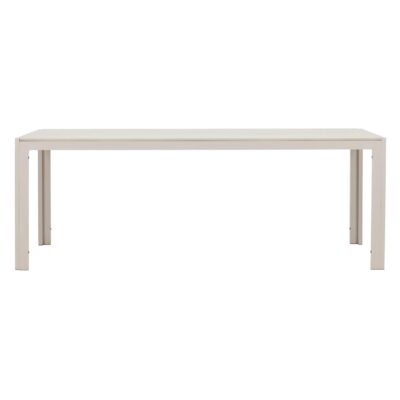 aluminium tuintafel 205x90 beige afbeelding 2