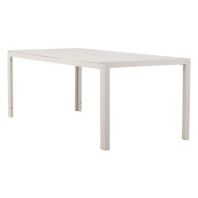aluminium tuintafel 205x90 beige afbeelding 3
