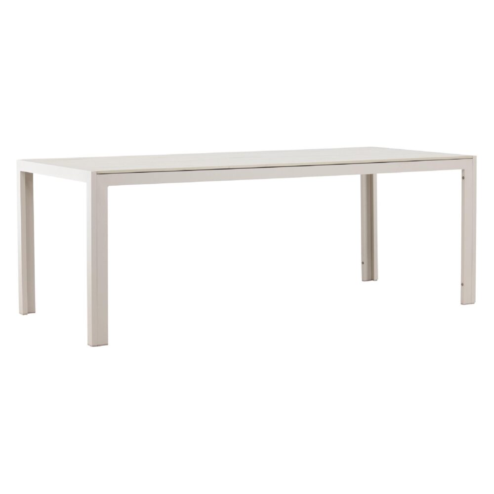 aluminium tuintafel 205x90 beige afbeelding 6