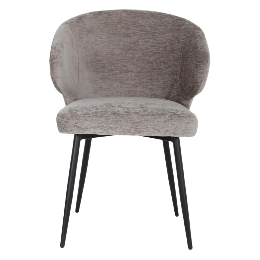 Arlo antraciet eetkamerstoelen set van 2 afbeelding 4