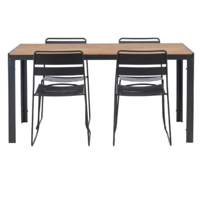 tuinset 4 personen rechthoekig 150x90 afbeelding 2