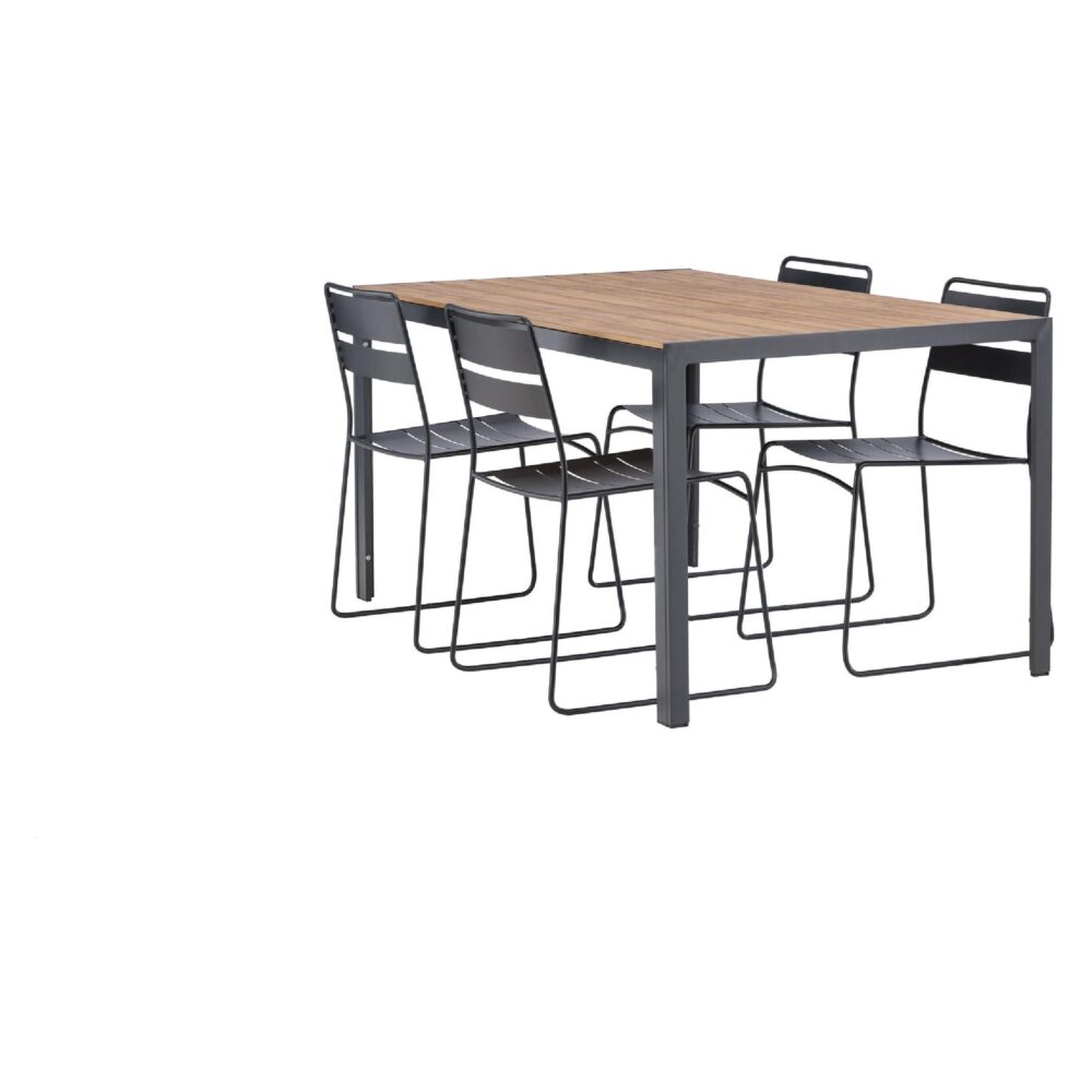 tuinset 4 personen rechthoekig 150x90 afbeelding 1