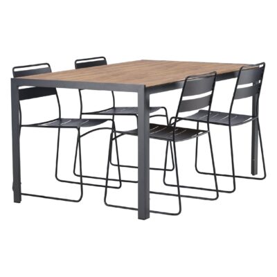 tuinset 4 personen rechthoekig 150x90 afbeelding 5