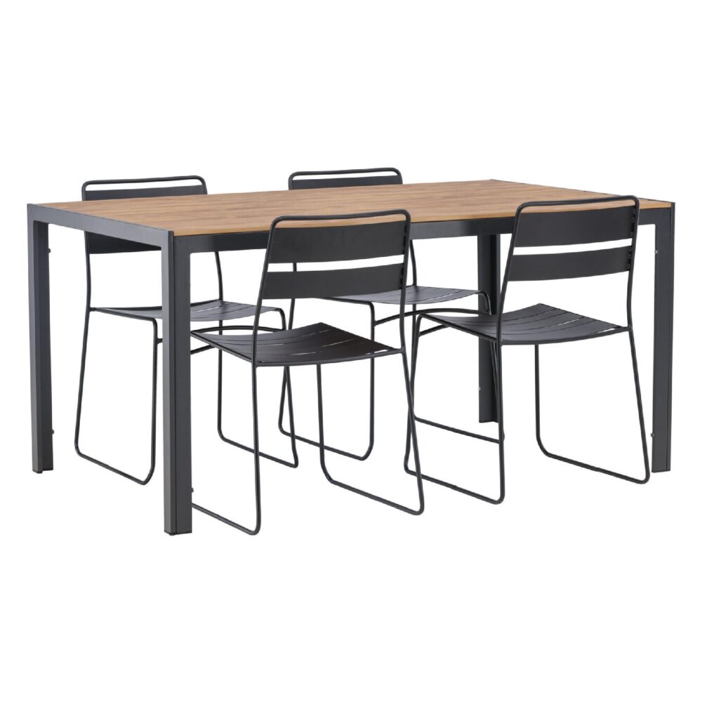 tuinset 4 personen rechthoekig 150x90 afbeelding 6