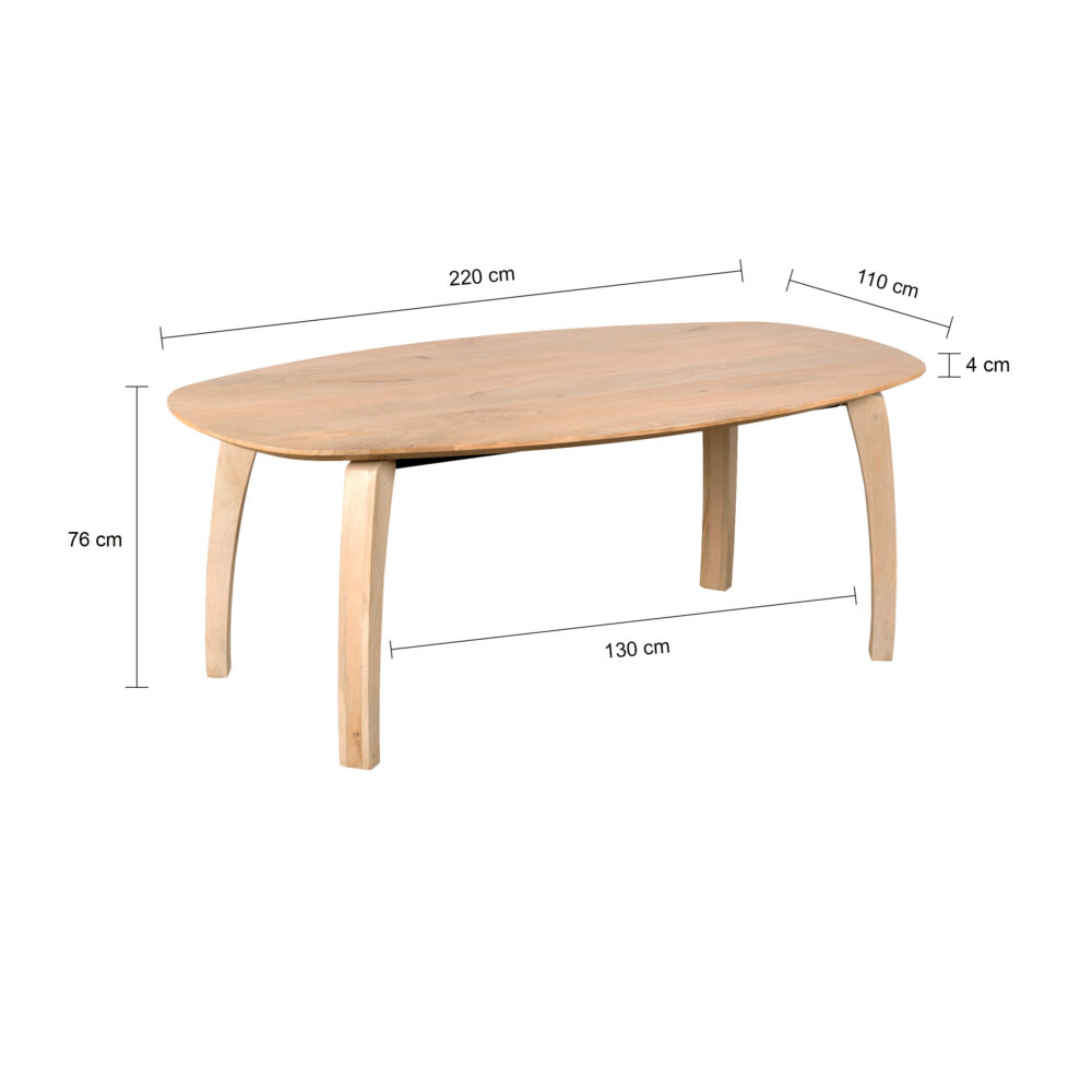 houten bureau, Luna met Deens ovaal blad, Bureau, houten bureau, bureaus, bureau hout, desk,