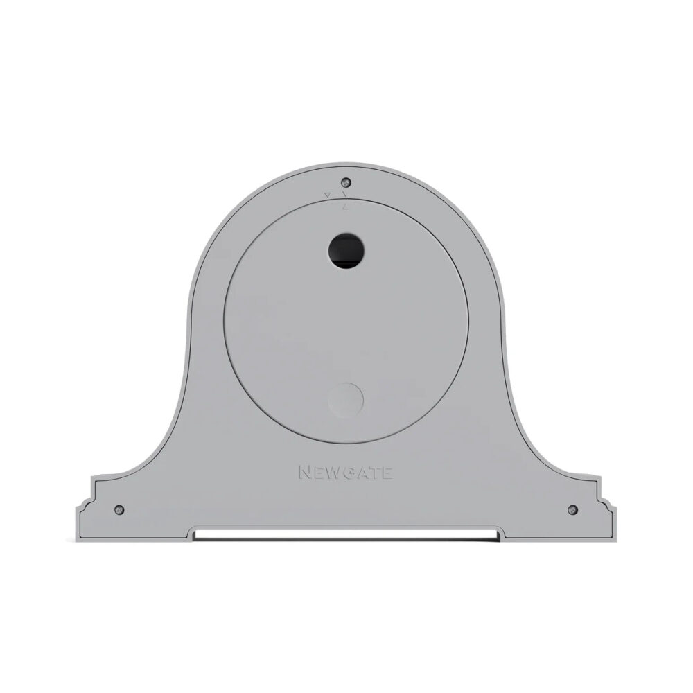 Newgate Broadway mantel clock in grey