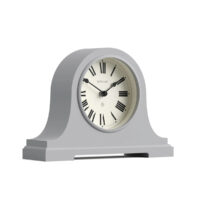 Newgate Broadway mantel clock in grey