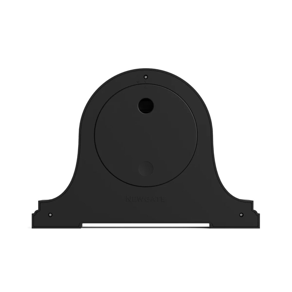Newgate Broadway mantel clock in Black