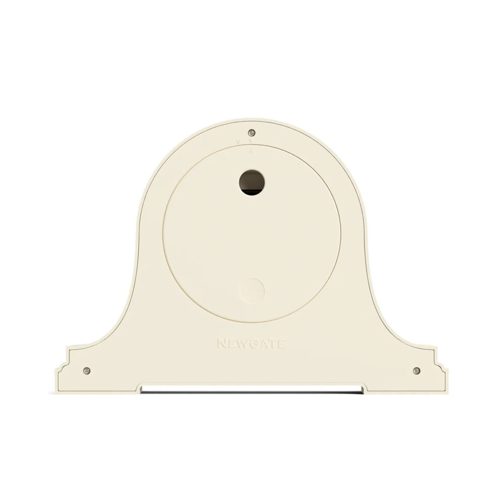 Newgate Broadway mantel clock in cream