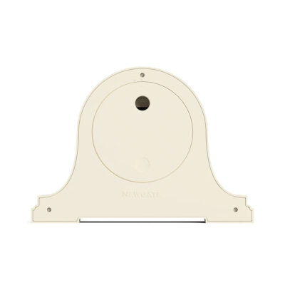 Newgate Broadway mantel clock in cream
