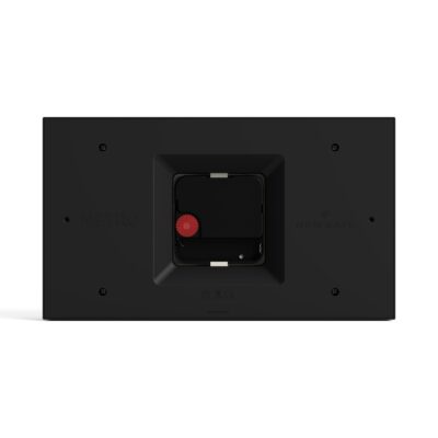 Newgate Mini Metro mantel clock in black