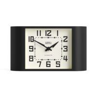 Newgate Metro wall clock in black