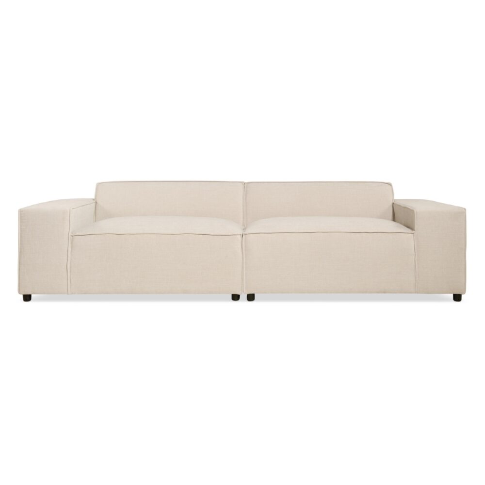 beige stoffen 3 zits loungebank Bryla afbeelding 1